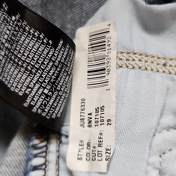 7 for all mankind kimmie high rise cropped jeans size 29 - Picture 14 of 16